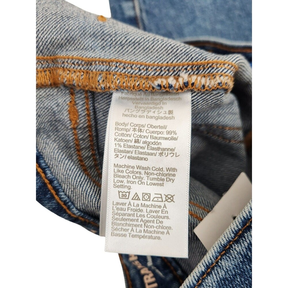 Crewcuts Girls 12 Straight Leg Jeans Adjustable Waist Medium Wash NWT - Picture 9 of 9